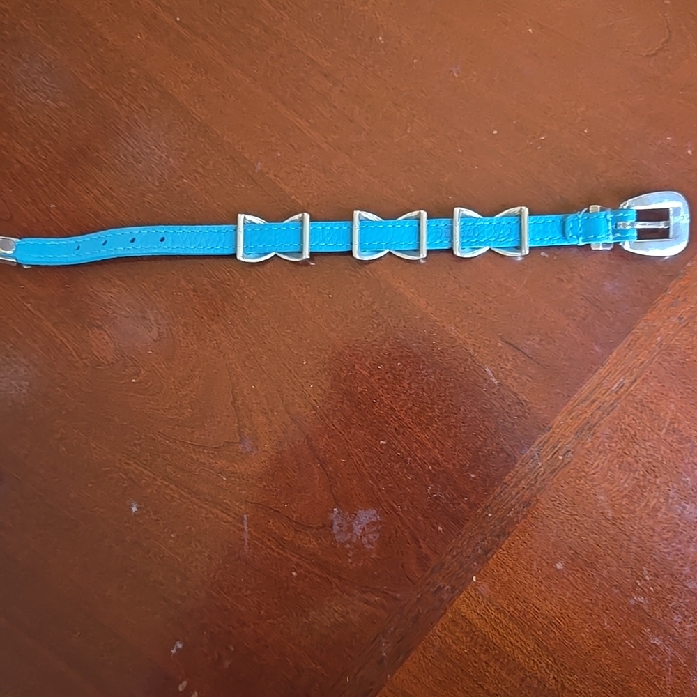 Brighton Kriss Kross Bracelet In Turquoise With Silver - Picture 7 of 11